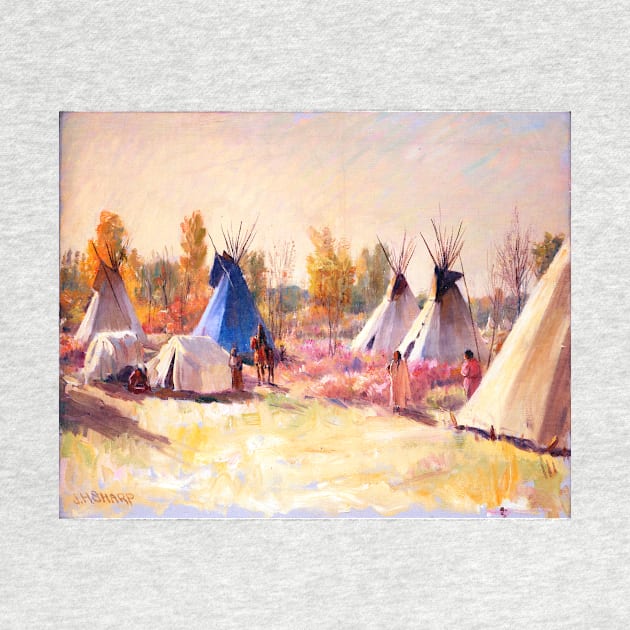 Joseph Henry Sharp The Blue Tepee by pdpress